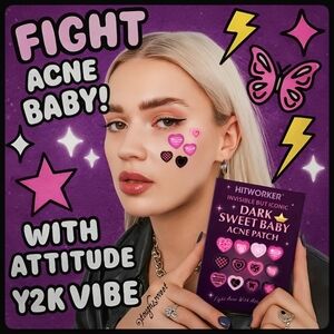 🆕️LAST SET💜DARK SWEET BABY 144 COUNT ACNE PATCHES, INVISIBLE PATCHES